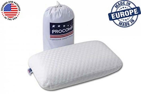 VISCO LOVE ProComf Travel and Camping Mate/Baby/Kid’s/Teen’s/Adult’s Memory Foam Pillow