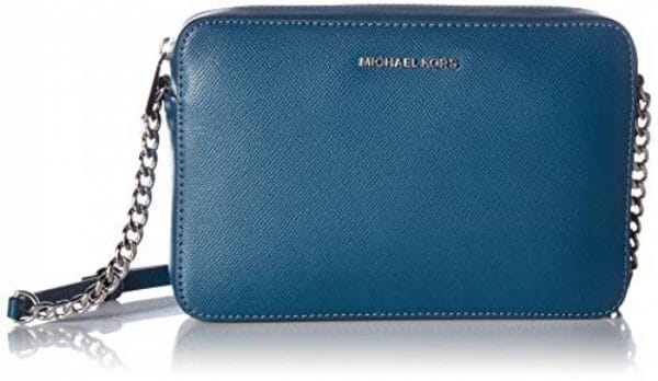 MICHAEL Michael Kors Jet Set Travel Large East/West Crossbody Luxe Teal One Size