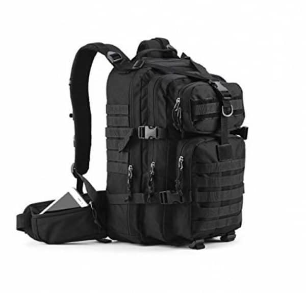 Gelindo Military Tactical Backpack, Army Molle Bag Rucksack Assult Hiking Backpacks for Hunting Survival Camping