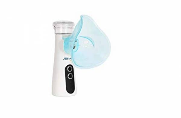 Handheld Portable Mini Cool and Warm Mist Atomizing Humidifier Steaming Inhaler with Mask for Travel and Home Use