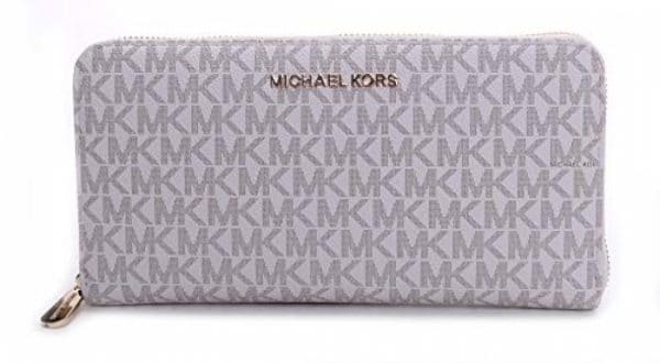 Michael Kors Women’s Jet Set Travel Wallet No Size (Vanilla/Acorn)