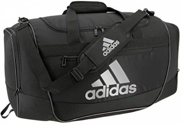 adidas Defender III medium duffel Bag, Black/Silver, One Size