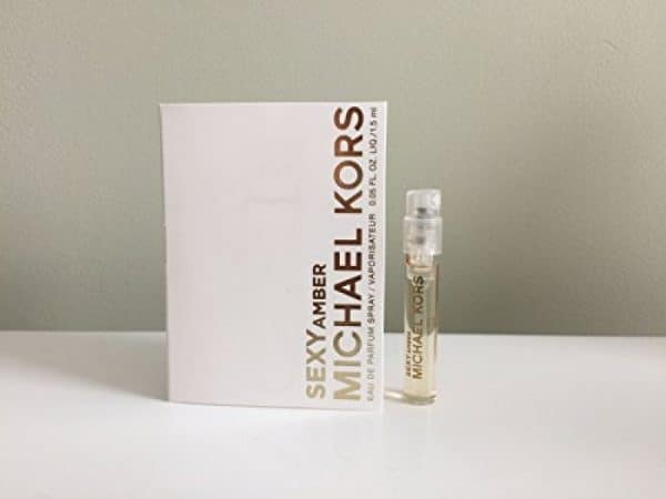 Michael Kors Sexy Amber Eau de Parfum Spray, Deluxe Travel Size.05 fl oz