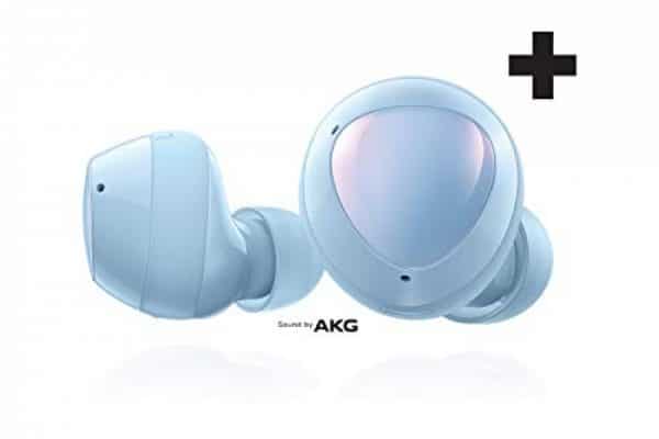 Samsung Galaxy Buds+ Plus, True Wireless Earbuds (Wireless Charging Case included), Cloud Blue – US Version