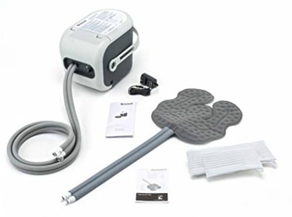 Ossur Cold Rush Therapy Machine System with Universal Pad- Ergonomic, Adjustable Wrap Pad Included- Quiet, Lightweight and Strong Cryotherapy Freeze Kit Pump