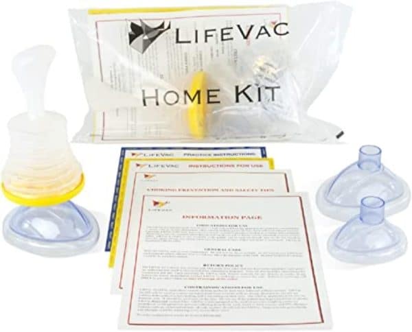 LifeVac – Choking Rescue Device Home Kit for Adult and Children First Aid Kit, Portable Choking Rescue Device, First Aid Choking Device